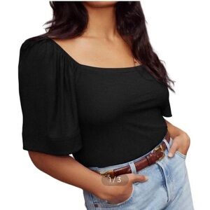 Nation LTD - Women’s Jayden Tee in Jet Black - Size: Small